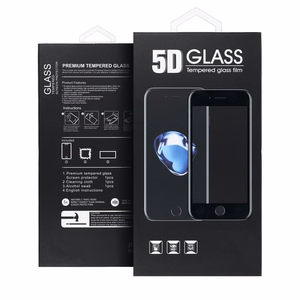 5D Full Glue Tempered Glass - for REALME 16 PRO black