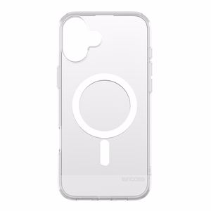 Incase Slim Case -suojakuori MagSafe-tuella iPhone 16 Plus -puhelimelle, läpinäkyvä