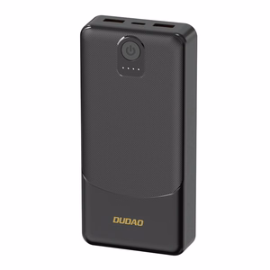 Powerbank Dudao K10Pro 2.4A 20000mAh 2 x USB-A - musta