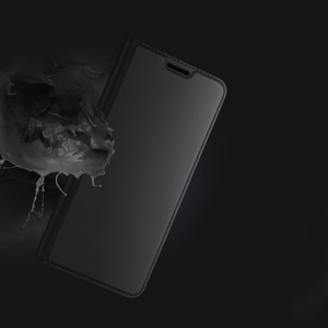 Dux Ducis Skin Pro Holsterin suojus läpällä Realme Narzo 50A musta