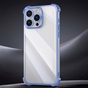 Anti Shock Chrome -suojakuori Samsung Galaxy A35 5G sininen