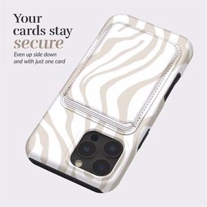 MIO Sandy Zebra Magsafe Suojakuori kortinpidikkeellä