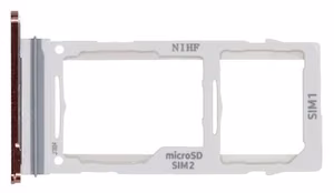 SIM card holder Samsung N985/N986 Note 20 Ultra Mystic Bronze original (service pack)