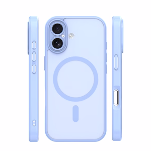 Mag Matt Suojakuori iPhone 16 6,1" vaaleansininen kamerasuoja