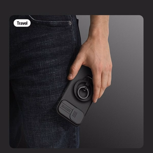 Nillkin CamShield Pro Magneettinen Suojakuori iPhone 15 Plus:lle sininen