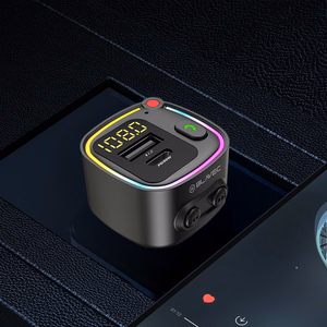 Blavec FM Transmitter Flash TR-02 MP3, Bluetooth - USB + Type C - PD 30W (TFMFTR02-B) black