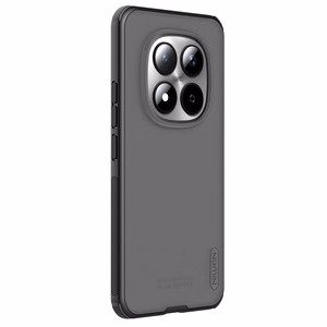 Nillkin Super Frosted Shield Pro suojakuori Xiaomi Redmi Note 15 Pro+ 5G/Poco M8 Pro 5G läpinäkyvä musta