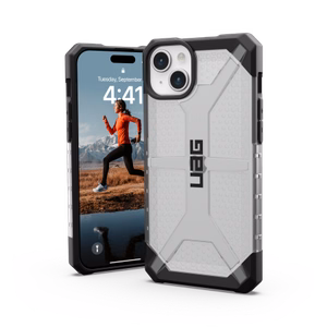UAG Plasma suojakuori iPhone 15 Plus:lle - läpinäkyvä