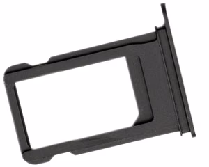 SIM-kortin pidike iPhone 7 Plus musta (jet black)