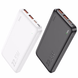 Varavirtalähde (f) Hoco 10000 mAh PD QC 3A 22,5W J101 musta