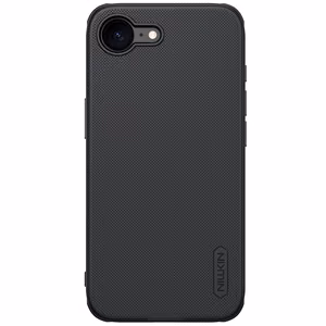 Nillkin Super Frosted Shield Pro Suojakuori iPhone 16e / 17e:lle - Musta