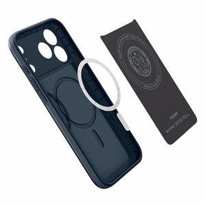 Spigen Thin Fit MagSafe -suojakuori iPhone 17 Pro Max / 18 Pro Max -malleille, sininen