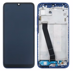 LCD-näyttö Xiaomi Redmi 7 kosketusnäytöllä ja kehyksellä sininen alkuperäinen (huoltopakkaus)