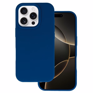 Tel Protect Silicone Premium iPhone 16 Pro Max:lle laivastonsininen
