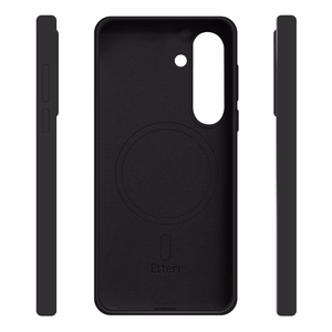 Etteri Silicone Mag -suojakuori Samsung Galaxy S26 musta