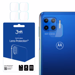 3MK Flexible Glass Lens Hybridilasi Motorola Moto G 5G Plus kameralle 4 kpl