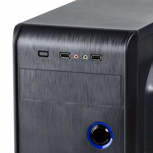 Akyga AK939BL tietokonekotelo Midi Tower musta
