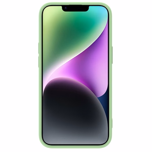 Nillkin CamShield magneettinen silikoni kotelo iPhone 14 Plus magneettinen MagSafe suojus kameran suojuksella vihreä