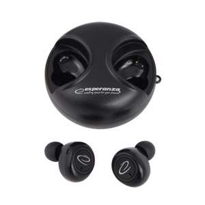 Esperanza EH228K kuulokkeet / kuulokemikrofoni Langaton In-ear puhelut / musiikki Micro-USB Bluetooth musta