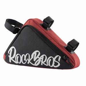 Rockbros G002 Flash Journey kolmionmuotoinen runkolaukku, 1.4L – väri: punainen