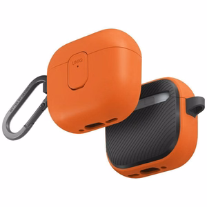 Uniq Clyde Lock Suojakuori AirPods 4:lle - oranssi