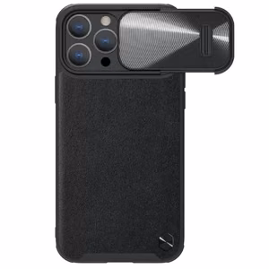 Nillkin CamShield S Leather Case for iPhone 14 Pro Black
