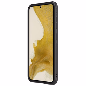 Nillkin CamShield Leather S nahkainen suojakuori Samsung Galaxy S23+:lle kameransuojalla musta