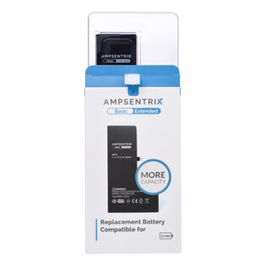 AmpSentrix Basic battery for iPhone 12 / 12 Pro (high capacity 3300 mAh)