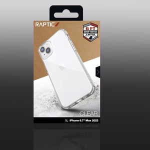 Raptic X-Doria Clear Case iPhone 14 Plus panssaroitu kirkas suojus