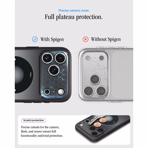 Spigen Ultra Hybrid MagSafe -suojakuori iPhone 17 Pro Max / 18 Pro Max -malleille, klassisen musta