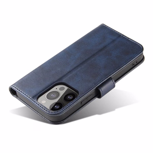 Magnet Suojakuori läpällä Samsung Galaxy S25+ - Sininen