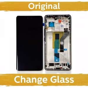 LCD-näyttö yhteensopiva Xiaomi 13 Lite rungolla / vaaleanpunainen / (uudistettu: Kiina)