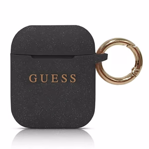 Guess silikoninen suojakuori AirPods 1/2:lle - musta