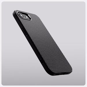 Spigen Liquid Air suojakuori iPhone 16e / 17e:lle - matta musta