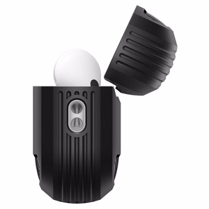 Spigen Rugged Armor Suojakuori AirPods 3:lle - Matta Musta