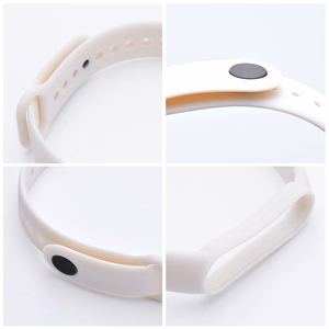 Silicone strap for XIAOMI Mi Band 5 / 6 / 7 sand (11)