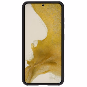 Nillkin Textured S suojakuori Samsung Galaxy S23+:lle panssaroitu kuori kameransuojalla musta
