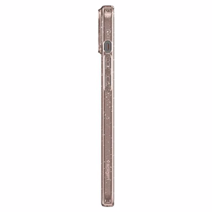 Spigen Liquid Crystal Glitter iPhone 15 Plus Suojakuori - Vaaleanpunainen/Kirkas