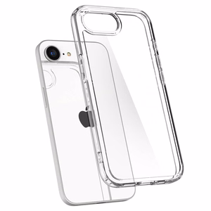 Spigen Ultra Hybrid suojakuori iPhone 16e:lle - kirkas läpinäkyvä