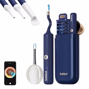 Bebird EarSight Plus otoskooppi korvanpuhdistuskameralla (sininen)