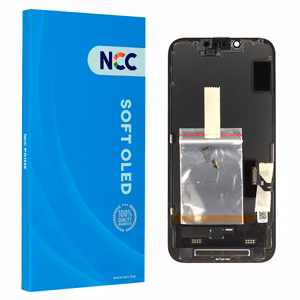Soft OLED Näyttö NCC iPhone 14:lle musta IC