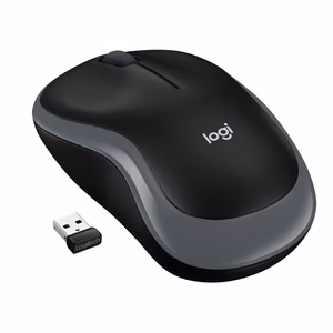 Logitech M185 2,4 GHz langaton hiiri, 1000 dpi, harmaa