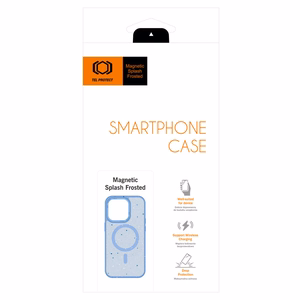Tel Protect magneettinen suojaava matta kuori iPhone 12 Pro Max vaaleansininen