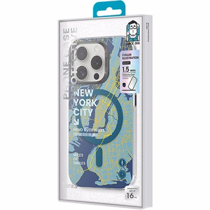 Benks Magnetic City New York Case for Iphone 16 Plus