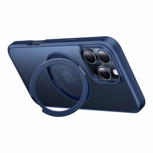 Torras Ostand Pro kotelo iPhone 16 ProMax (sininen)