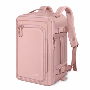 Tech-Protect Defender S50 reppu Ryanair & Wizz Air 20L kannettava tietokone - vaaleanpunainen
