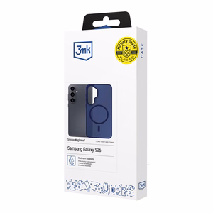 Samsung Galaxy S26 – 3mk Smoke MagCase sininen puhelimen suojakuori