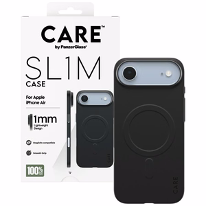 CARE by PanzerGlass SL1M MagSafe Suojakuori iPhone Air - musta