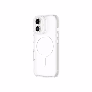 AmazingThing Minimal Mag Case with Magnetic Ring for iPhone 16 - Transparent
