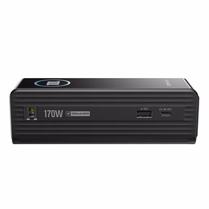 EcoFlow RAPID Varavirtalähde 25000mAh, 170W (sisäänrakennetut 100W kaapelit)